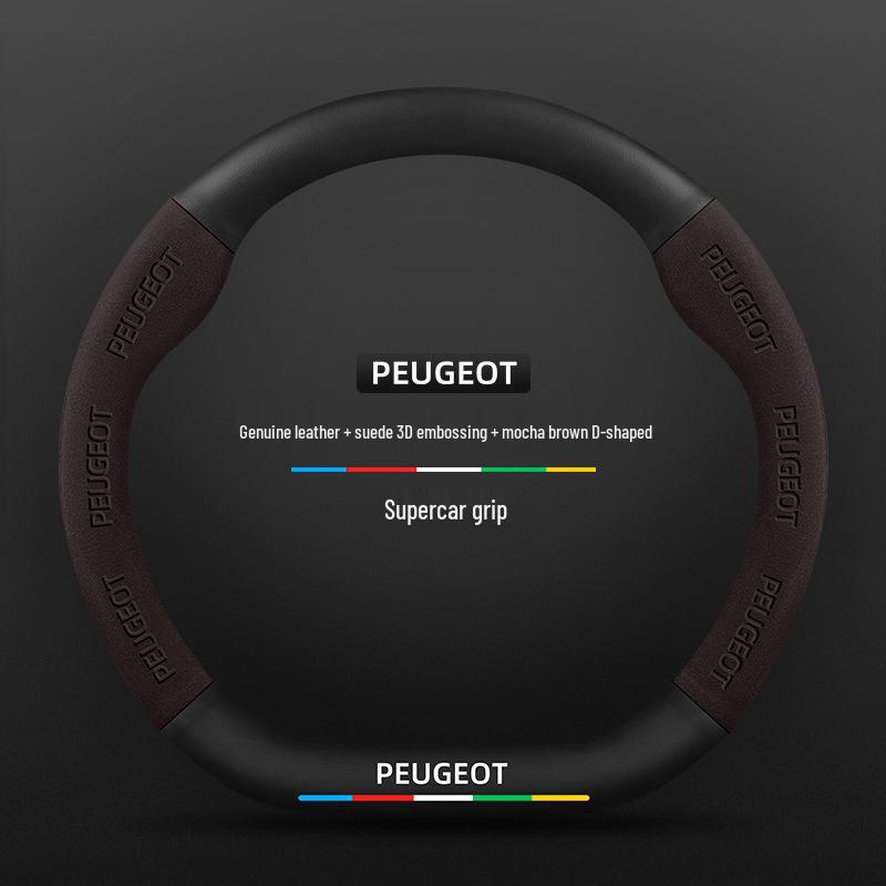 Steering Wheel Cover for Peugeot Models: 307, 3008, 4008, 2008, 508L, 301, 207