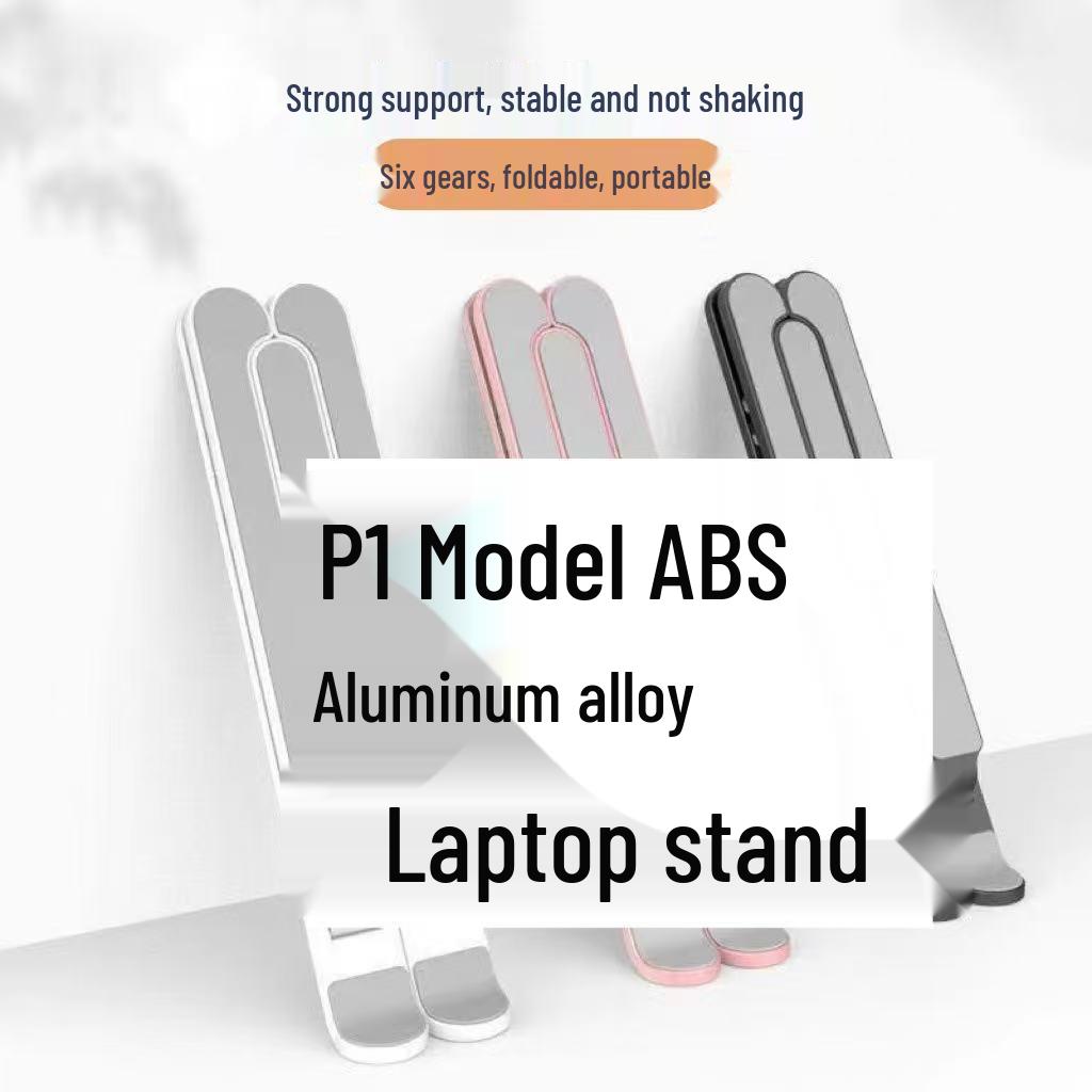 

Alloy Laptop & Tablet Cooling Stand with Foldable Riser Pink [Alloy Support + Large Reinforcement]