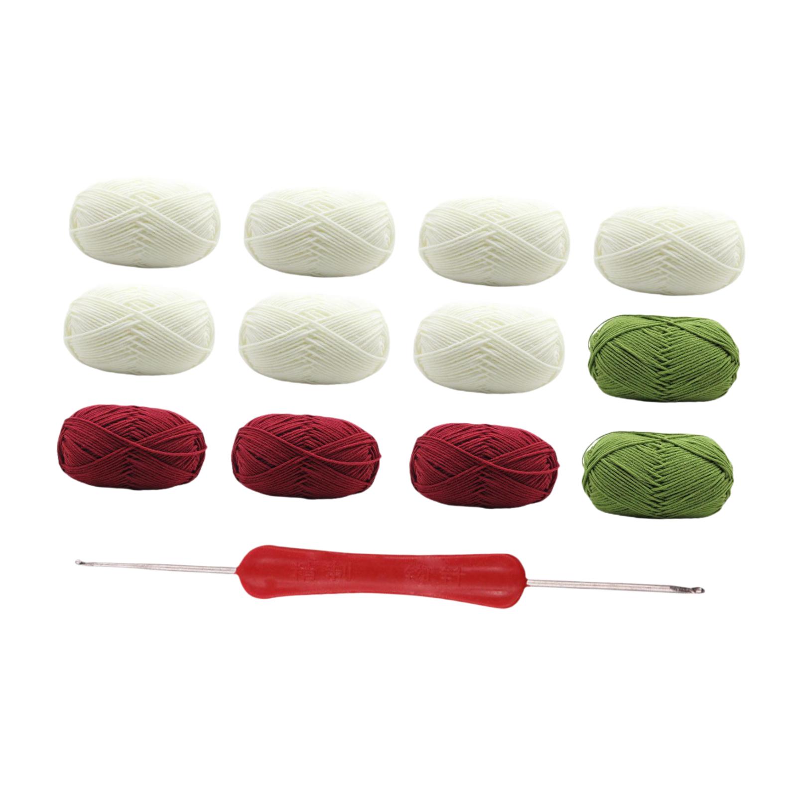 

Букет Одеяло Крючком Сделай Сам Набор Ниток Рукоделие Набор для Вязания Рукоделие Креативное Ручная Работа Элегантный Набор для Начинающих Вязать Крючком White Red Rose