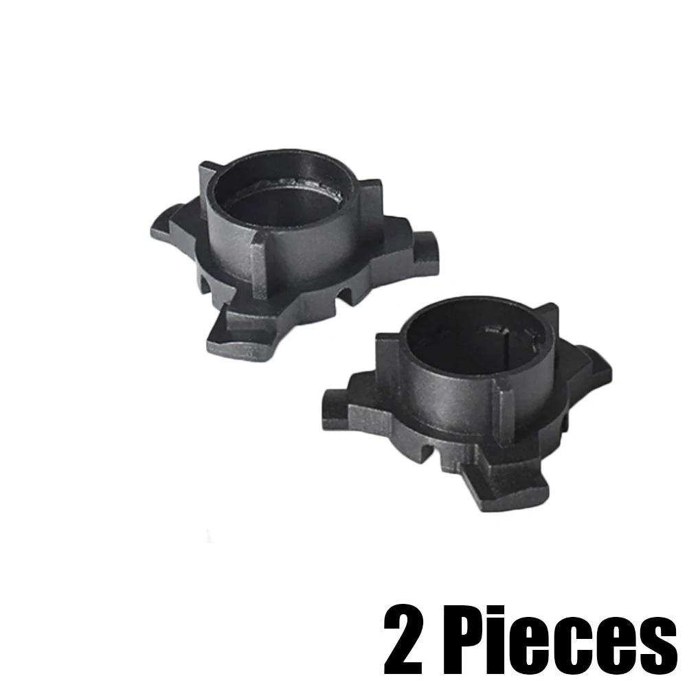 

2x H7 Car Headlight Adapter Socket LED Lamp Base Holder for KIA K3 K4 K5 Sorento Hyundai New SantaFe Tucson QASHQAI Sonata 9th чорний