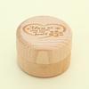 Yousheng Pet Memorial Keepsake Box Elegant Wooden Paw Print Design Engraved Smooth Surface Pet Cremains Storage Box