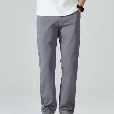 Spring and Autumn Men's Casual Pants Men's Business Loose Straight Tube