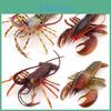 Realistic Pvc Ocean Lobster Model Ocean Animal Figurine For Kids And Collectors