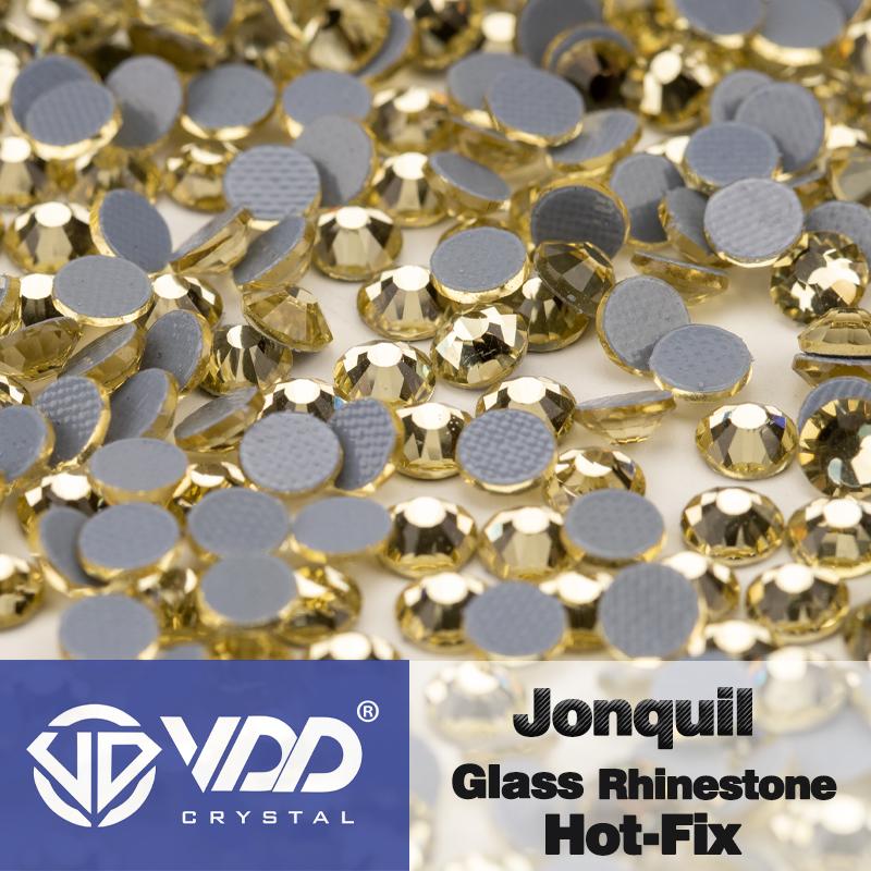 VDD SS6-SS30 High Quality Hot-Fix Glass Rhinestone Crystal Flatback Strass Stones DIY Garment Decoration Wedding Dress