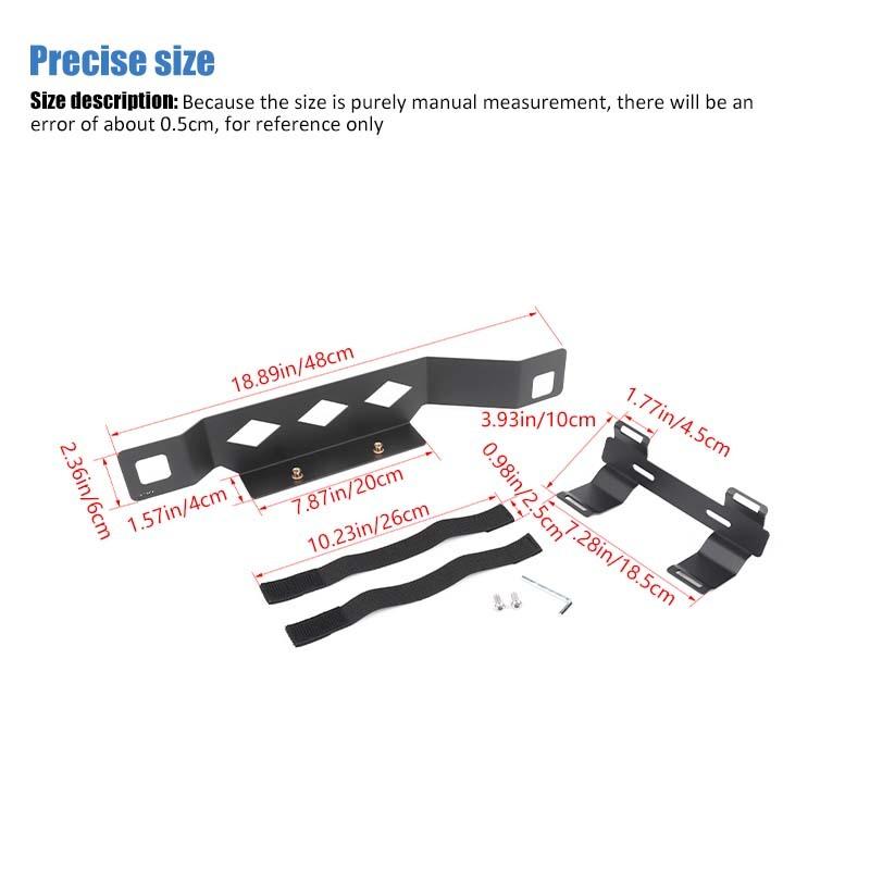 Car Front Seat Fire Extinguisher Bracket Rack Support For Mitsubishi PAJERO 2007-2021 Interior Accessories,Right Side