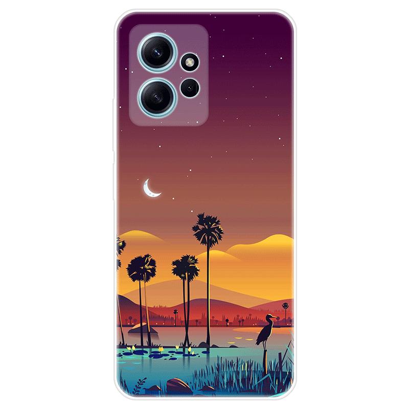 Per Xiaomi Redmi Note 12 Note12 4G Custodia morbida in silicone Cover posteriore Cartoon Phone Case Diversificazione