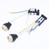 1Pcs GU10 Halogen Bulb Base Lampholder Ceramic LED Spotlight Socket 18cm Nylon Wire PV Wiring Terminal Junction Box