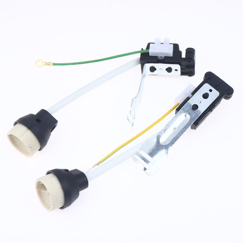 1Pcs GU10 Halogen Bulb Base Lampholder Ceramic LED Spotlight Socket 18cm Nylon Wire PV Wiring Terminal Junction Box