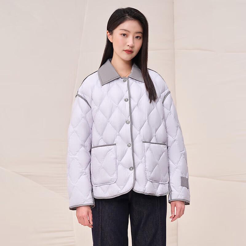 Tanboer Women's Lightweight Loose Short Down Jacket TB233322