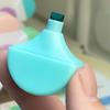1Pcs Flower Shape Watercolor Colors 5-In-1 Fluorescent Pens Fingertip Spiral Highlighter Pen For School Office Stationery