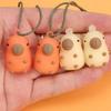 Car Charm Backpack Cute Decoration PVC Soft Silicone UV Color Changing Capybara Stylish and Cute Car Interior Accessories 1-4pcs