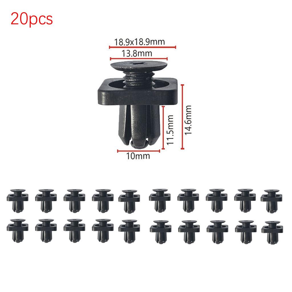 Dla Honda Dla HRV Dla Accord Dla Odyssey Dla CRV Zestaw Klipsów Błotnika 20 Sztuk