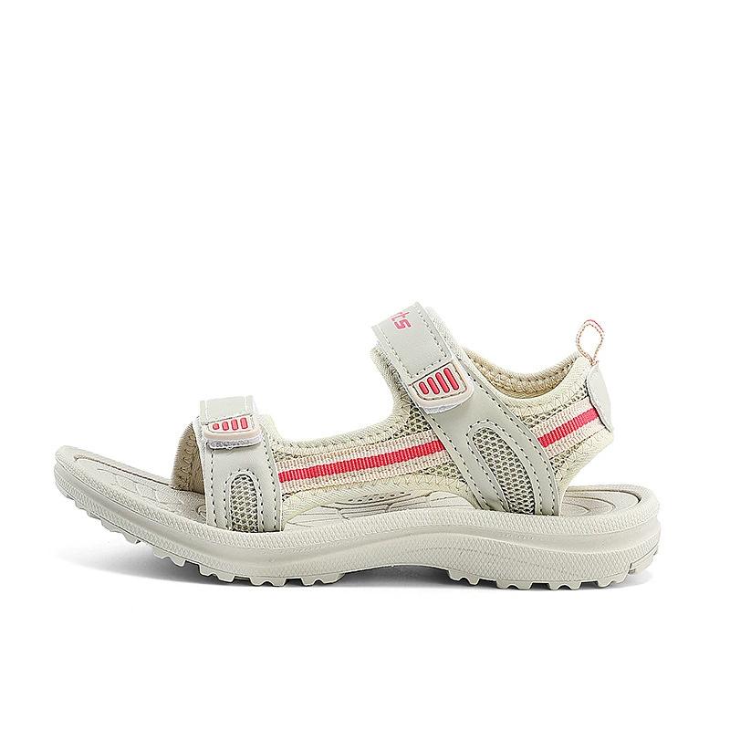 Summer Women's Sandals and Slippers Sports Style Slotted Open-toed Velcro Sandals