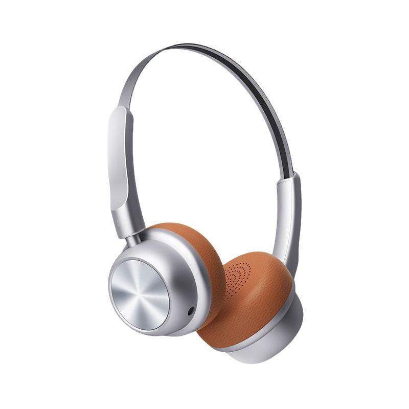 2025 Berlin Sound CR-20 Retro Over-Ear Wireless Bluetooth Noise-Cancelling Headphones with Long Battery Life