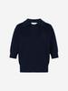LORDLOAR Signature Collar Knit Navy