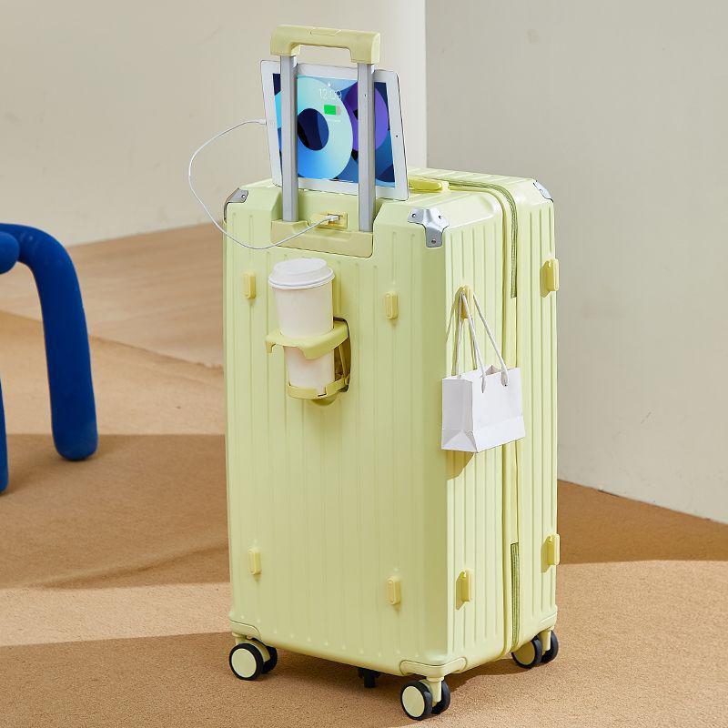 

2025 Five-Wheel Large Capacity Durable Unisex Suitcase with Combination Lock 20 inch