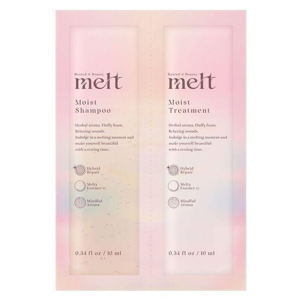 Kao melt Shampoo and Treatment  Smooth  Moist 20ml