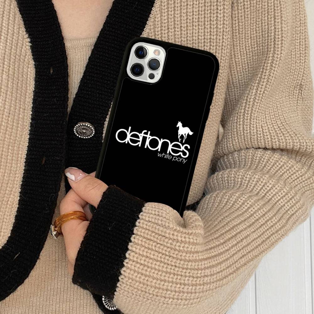 

D-Deftones Band PC+TPU Phone Case For IPhone 11 12 13 14 15 16 17 Plus Pro Max Cover iPhone 14