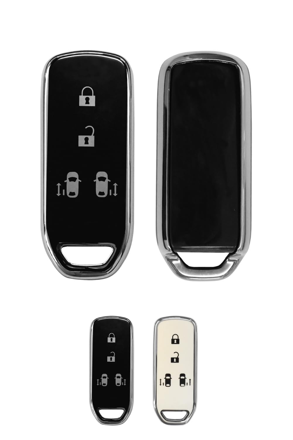 

[shizukawill] DriveLife Smart Key Case Honda Key Case Key Chain Car Smart Key Type C, Black Honda (HO13) чёрный