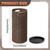 Umbrella Stand Storage Basket Decorative Floor Standing Stable Rack Organizer for Doorway Home Use