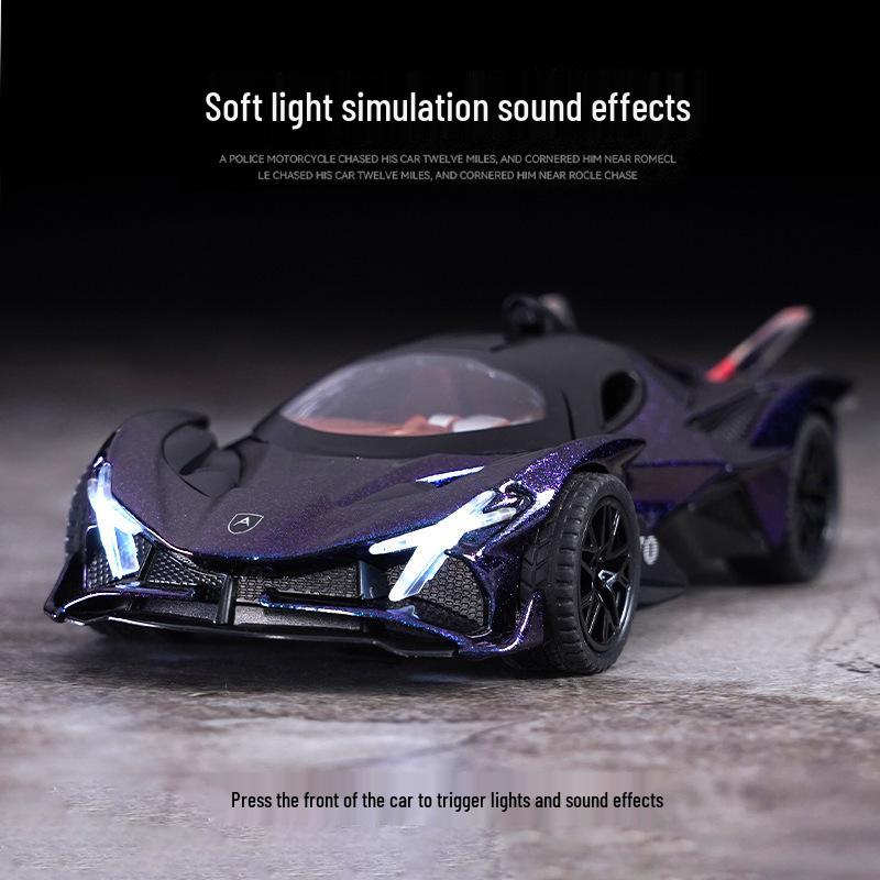 Apollo Sports Car 1:32 Alloy Model - Sun God Collection for Kids