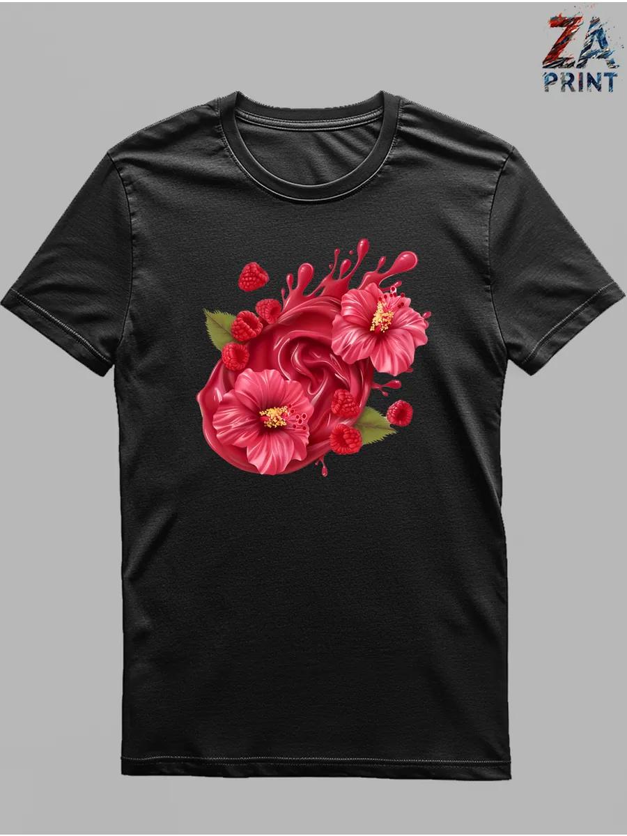 Beautiful flower prints T-shirt S