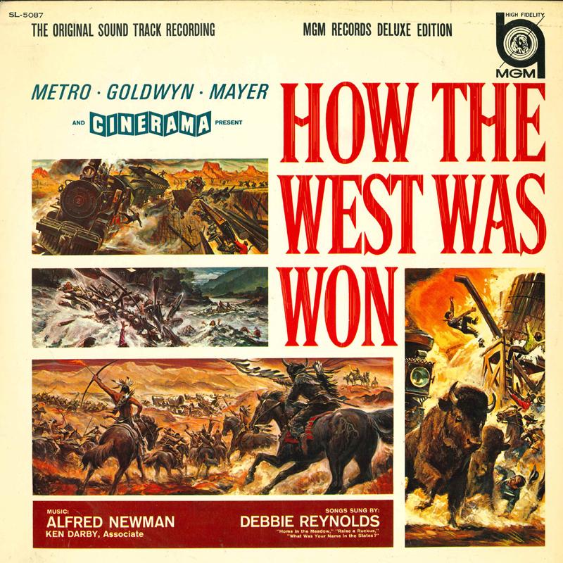 

LP Record OST Western Pioneer History Sound Track SL5087 MGM RECORDS 1962 Japan Soundtracks Musicals Used