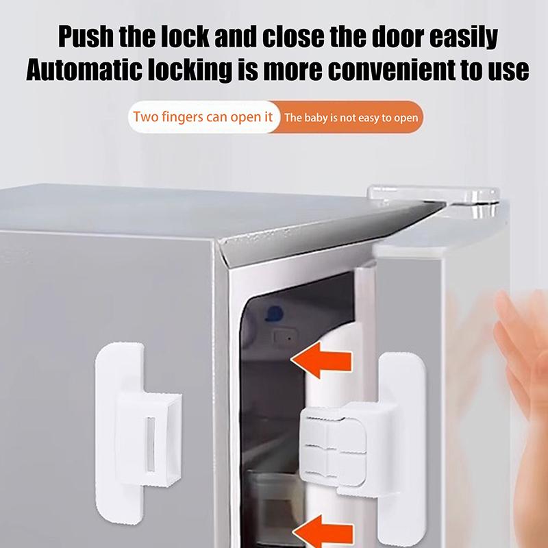 1ks Dětské bezpečnostní noční světlo Zámky zásuvek Zámky dveří Pro miminko Dítě Kojence Ochrana rukou proti skřípnutí Bezpečnostní přezka