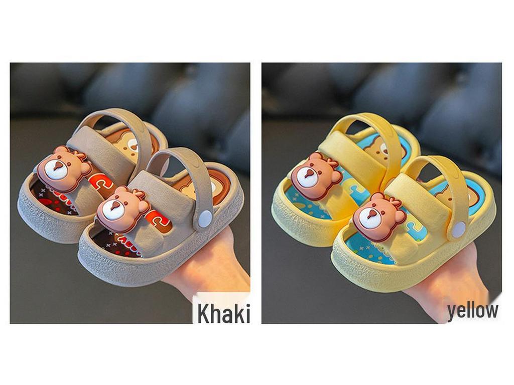 2026 Kids' Closed-Toe Summer Beach Slippers for Toddlers - Girls & Boys