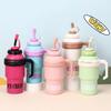 1000ml Outdoor Insulated Mug Leak Proof Stainless Steel Vacuum Flask Cold Beverages Cups  Sports