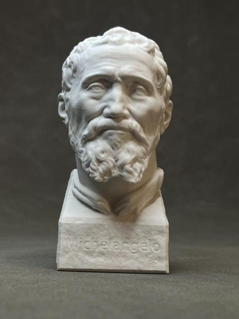 Michelangelo Gipsen Beeld Figuur Beeldje Bureau Decoratie Boekenplank Woondecoratie Studiekamer Decoratie Gipsen Beeldjes Om Te Schilderen