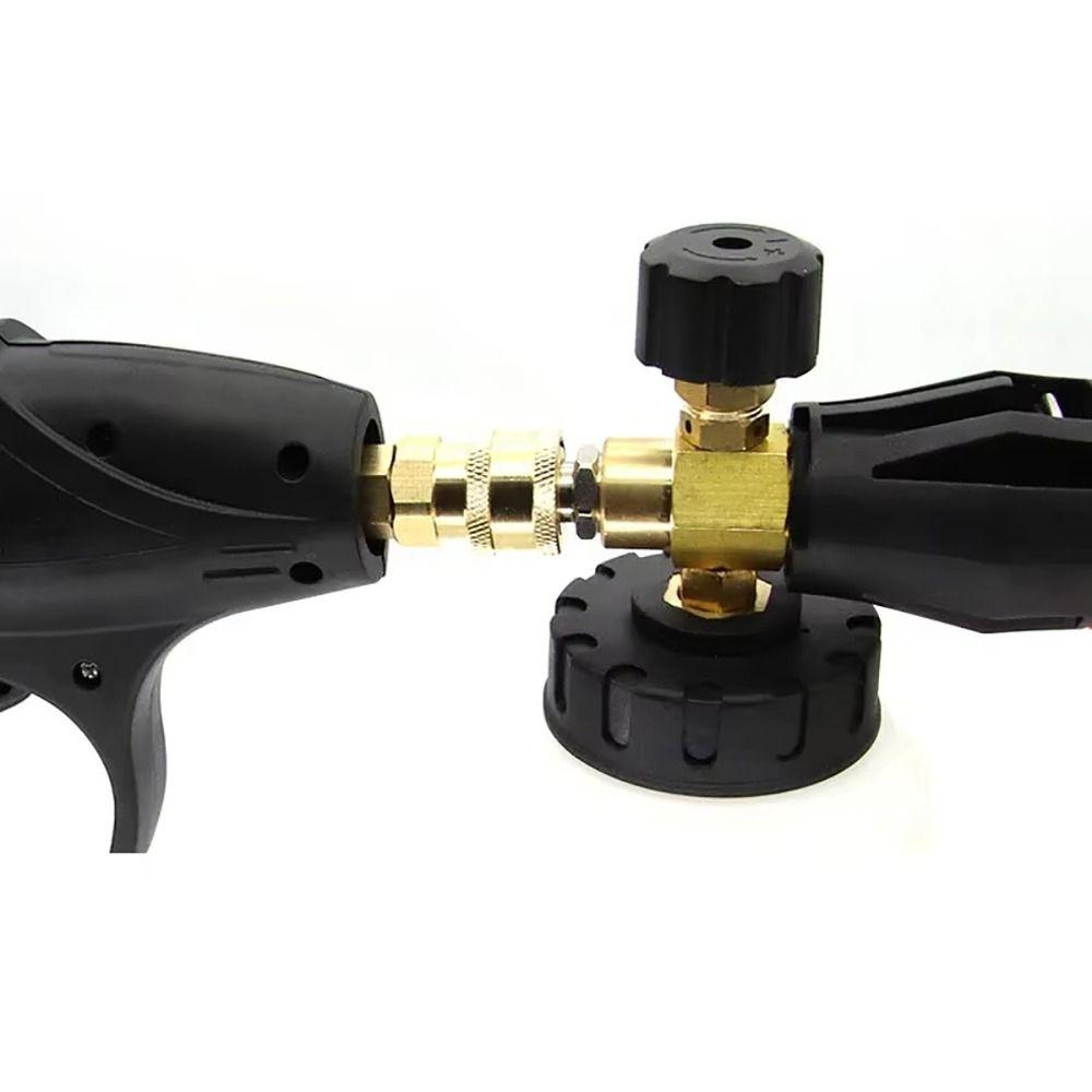 1Pcs Quick Release G1/4 Pressure Washer Adapter Set Couplers Swivel Adjustable Spray Sprinkler Quick Connector 1/4 Inch