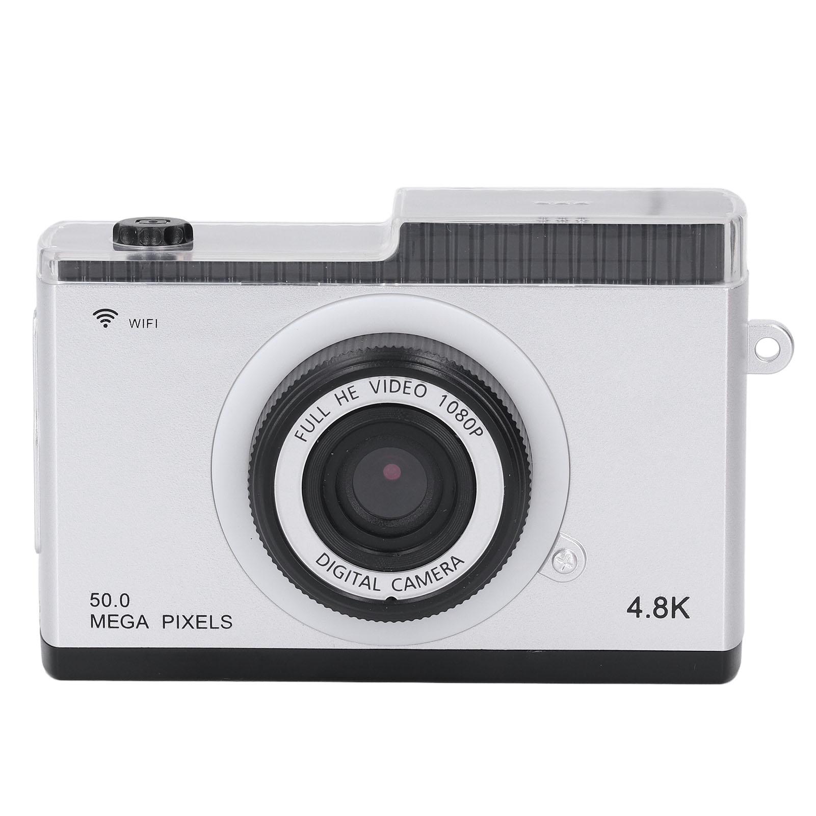 

Цифровий фотоапарат з передньою та задньою подвійними лінзами 48 МП 1080P HD 8-кратний цифровий зум Автофокус Кишеньковий різнокольоровий