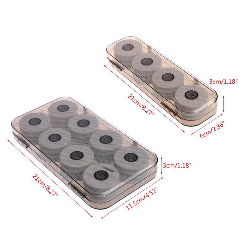 8/16Pcs Foam Winding Board Fishing Line Wire Shaft Bobbin Spools Tackle Box Gift