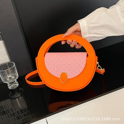 2025 New Fashion High-end Versatile Handbag Simple Texture Trendy Shoulder Bag Korean Version Women's Bag