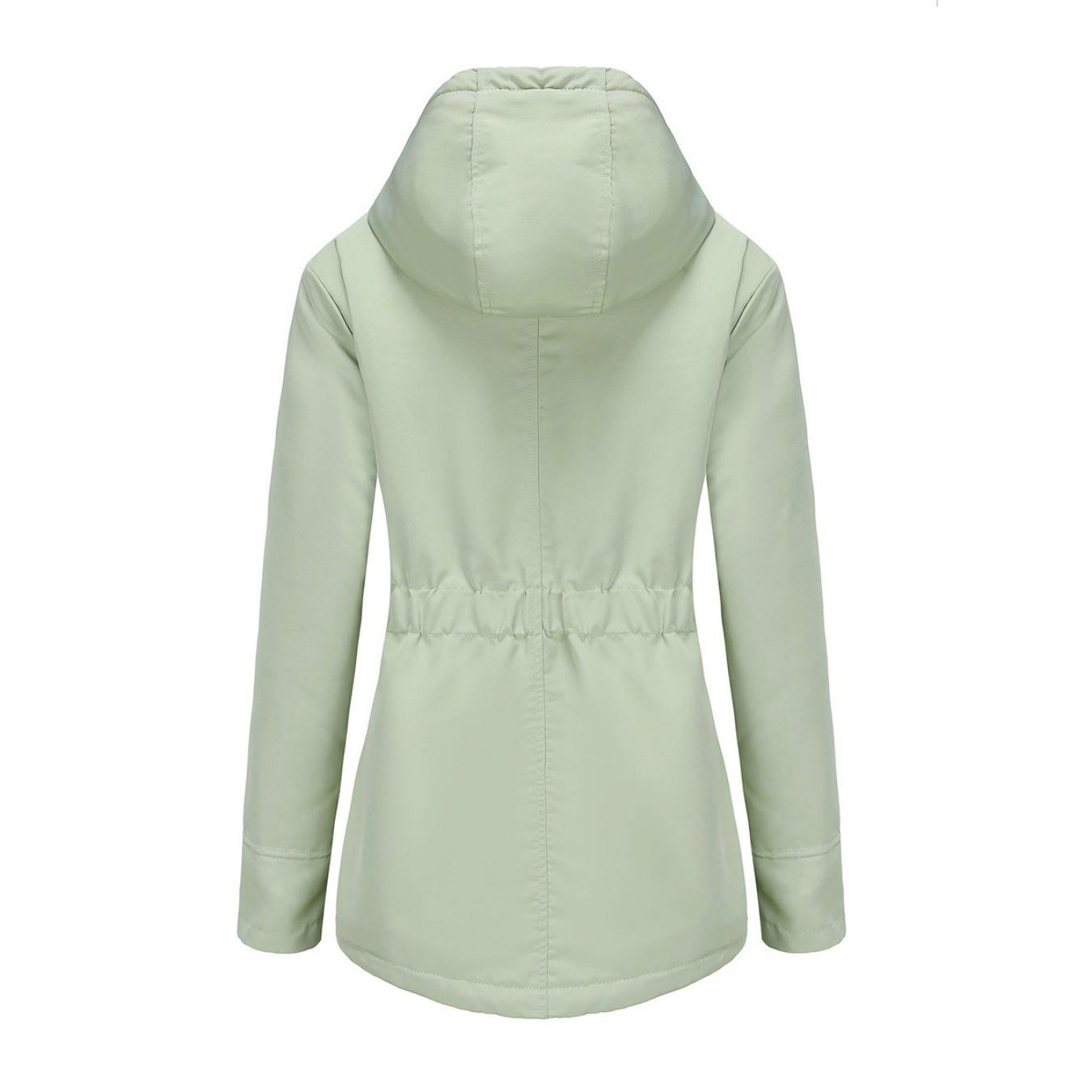 Пальто Parker с капюшоном и воротником — фото 13