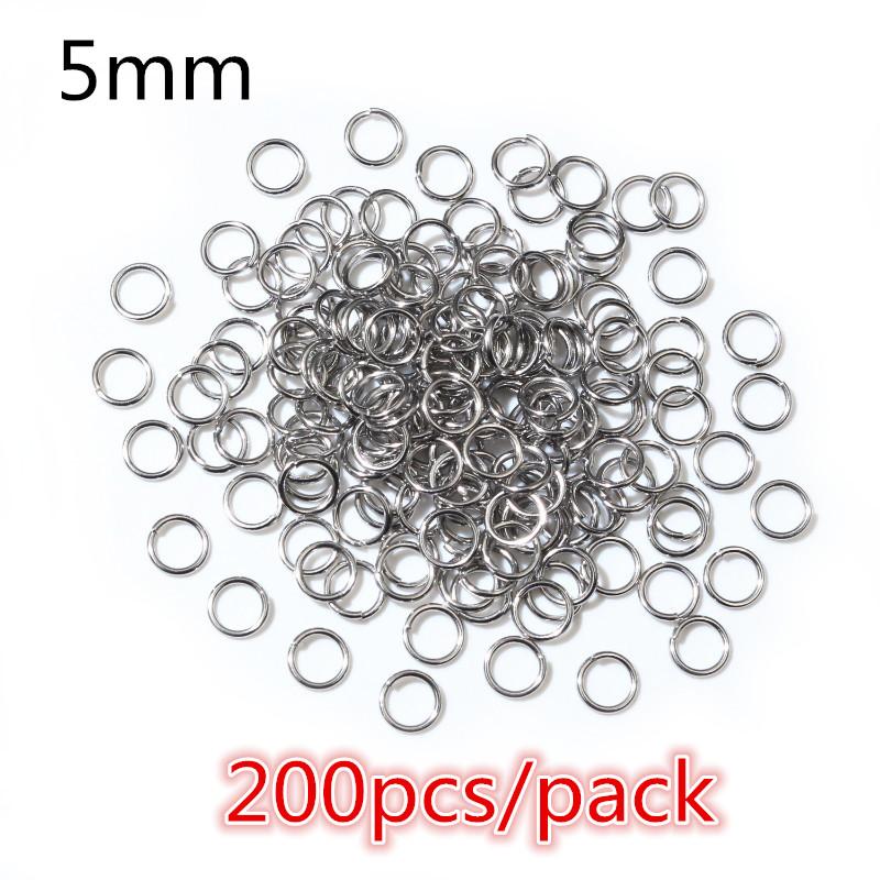 High Quality 316 Stainless Steel DIY Jewelry Making Findings Necklac Earrings Hooks/Jump rings/Lobster Clasp Craft Accessories