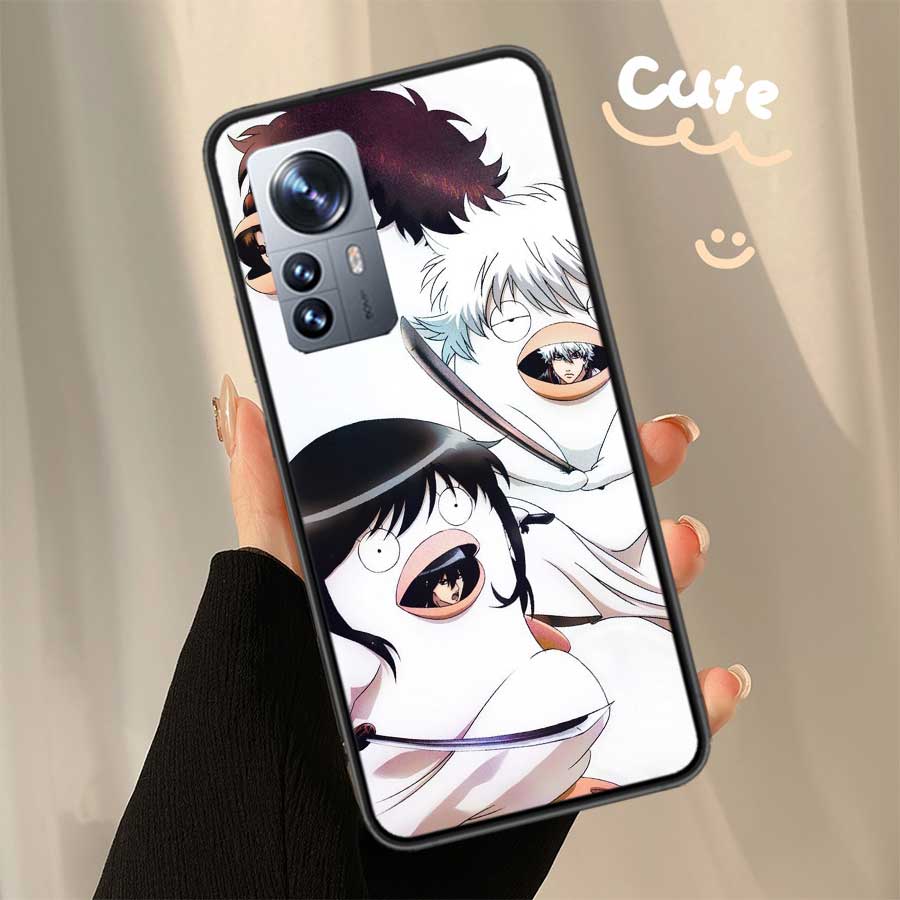 Anime Gintama Mr. Raindrop Clear Phone For Xiaomi Poco X7 X6 X5 F6 F5 F7 Mi 14 Ultra 15 13 12 12X 12T 11T 10T Pro 11i 10 Lite Co
