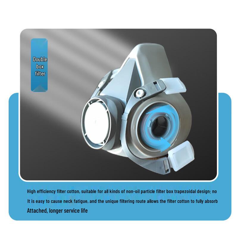 Longchan Industrial Half-Face Respirator Mask Set