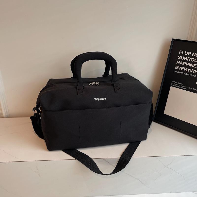 Fashion Luggage Shoulder Bag Women's Wet and Dry Separation Messenger Bag Simple Wear-resistant Nylon Water-proof Travel Bag