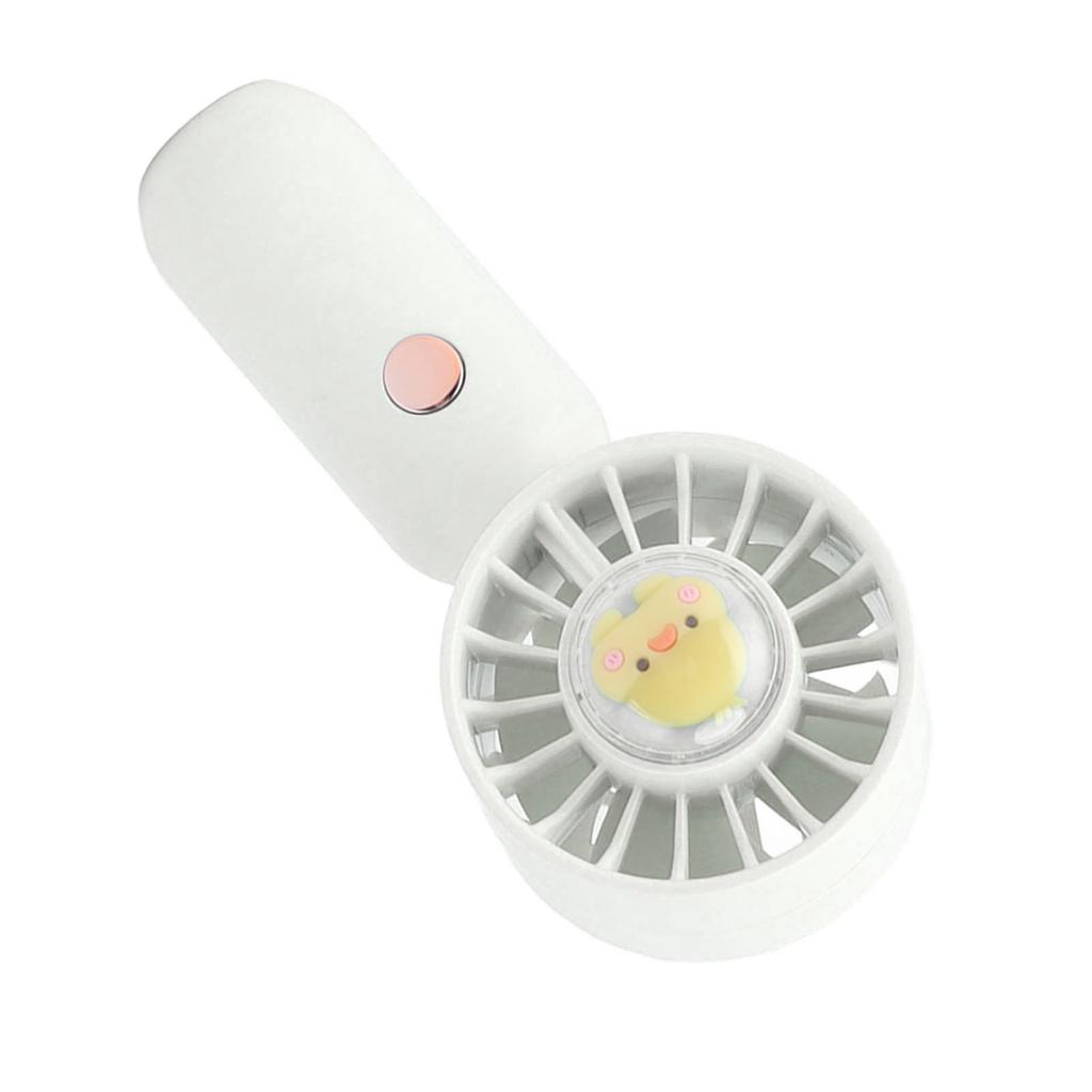 Handheld Fan Portable Mini USB Rechargeable Personal Electric Pocket Fan with Lanyard 500mAh Battery
