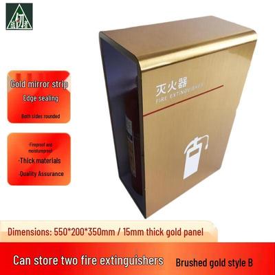 Premium Curved Wall-Mounted Fire Extinguisher Cabinet