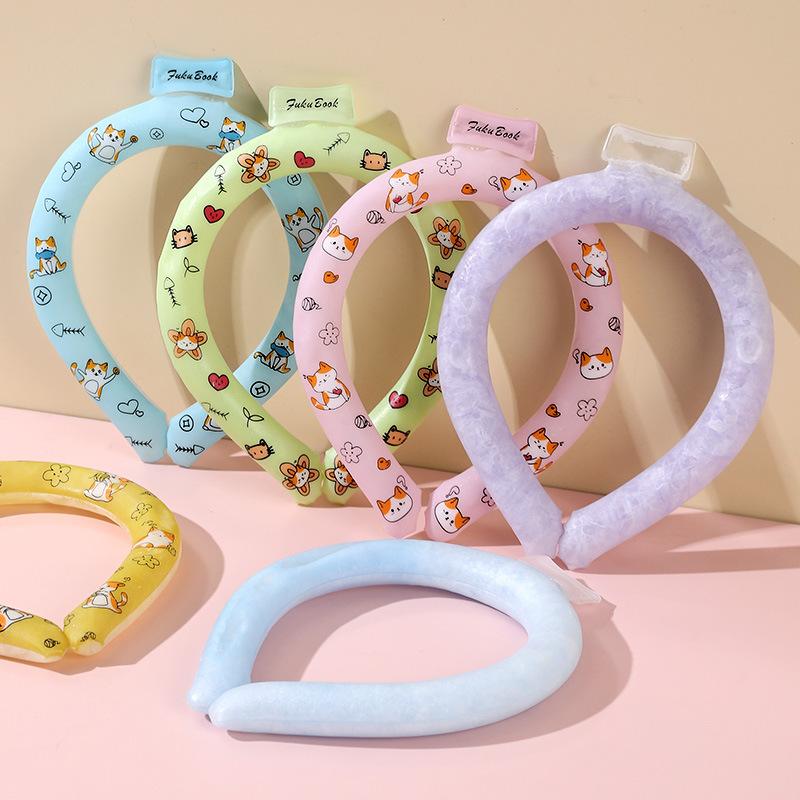 Outdoor Heatstroke Prevention and Cooling Ice Patches Summer Supplies Ice Rings Ice Rings Student Office Hanging Necks Ice Rings