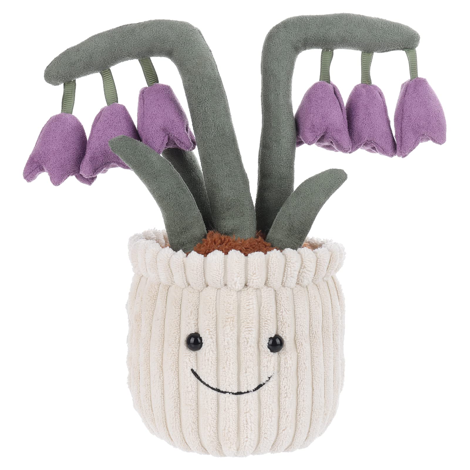 

Apricot Lamb Potted Lily Plush Toy for Children, Soft and Cute Stuffed Animal for Babies and Boys, 22cm Plush Potted Lily