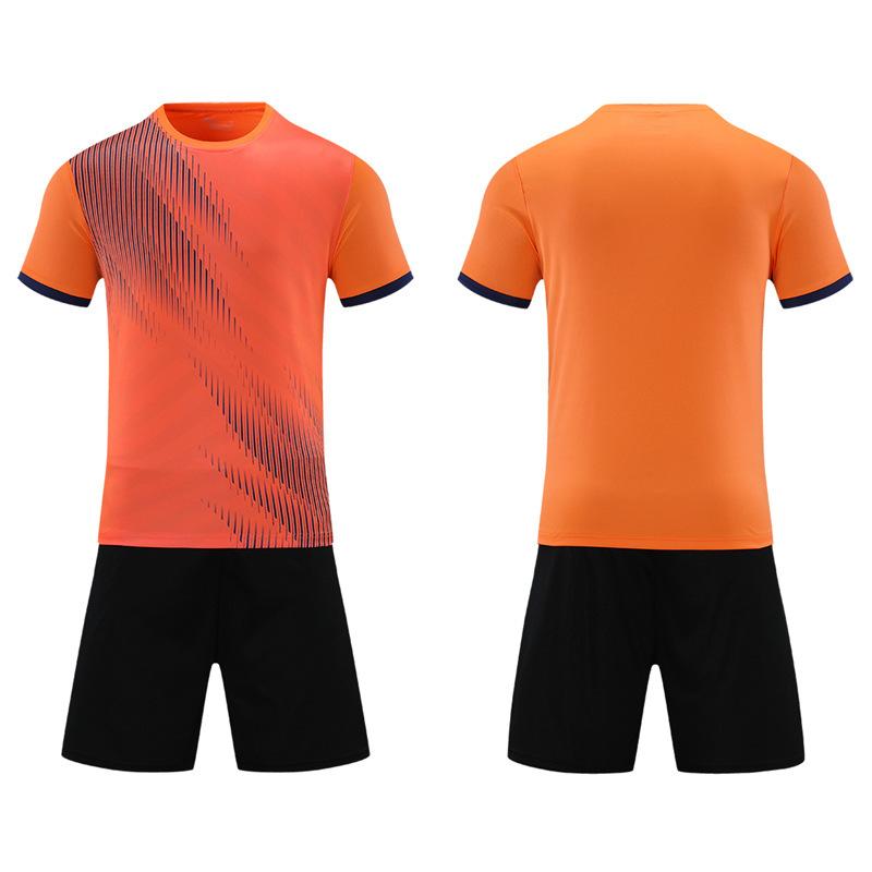 

Kids Soccer Training Uniform Set Summer Short Sleeve Jersey Team Uniform Couple Sportswear Soccer Uniform 4XL