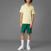 Adidas Originals Trefoil SS25 Golf Series Fashion Comfortable Versatile Short Sleeve Polo Shirt Men tops Light-Yellow JM8257