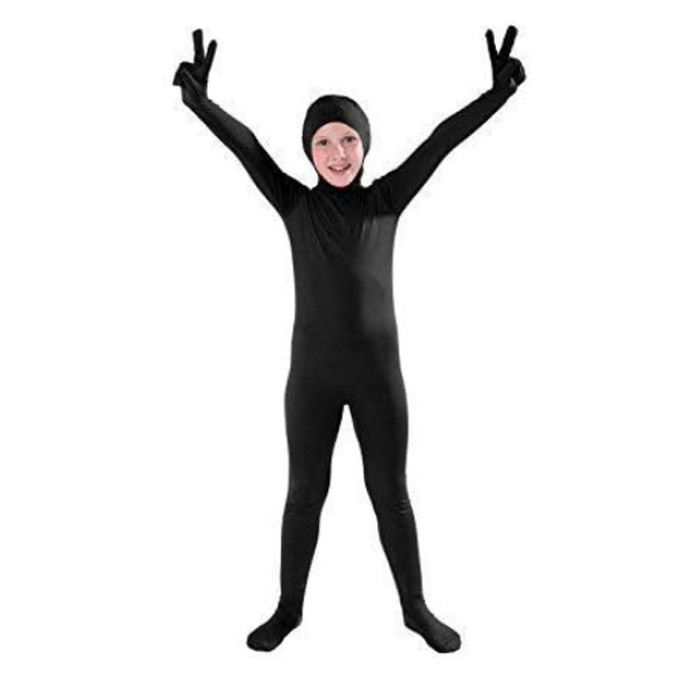 Spider-Man Fluoreszierender Zentai Halbkopf-Bodysuit Jumpsuit für Bühnenauftritt
