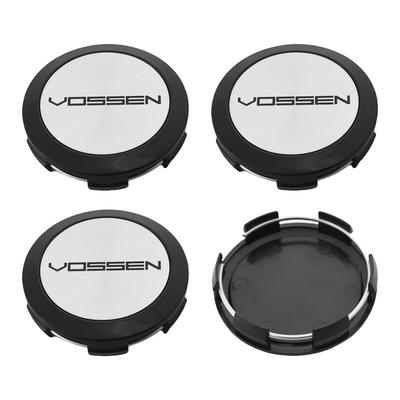 1Set/4PCS 64MM OD / 62MM ID Rim Caps VOSSEN Logo Wheel Center Cap Wheel Cover Hub Caps Sport Car Tire Accessories