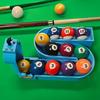 3D-gedruckter Billardkugelständer Snooker-Trainingswerkzeug Perfekte Ausrichtung Konsequentes Training Tragbarer Poolkugelhalter Billardtischzubehör