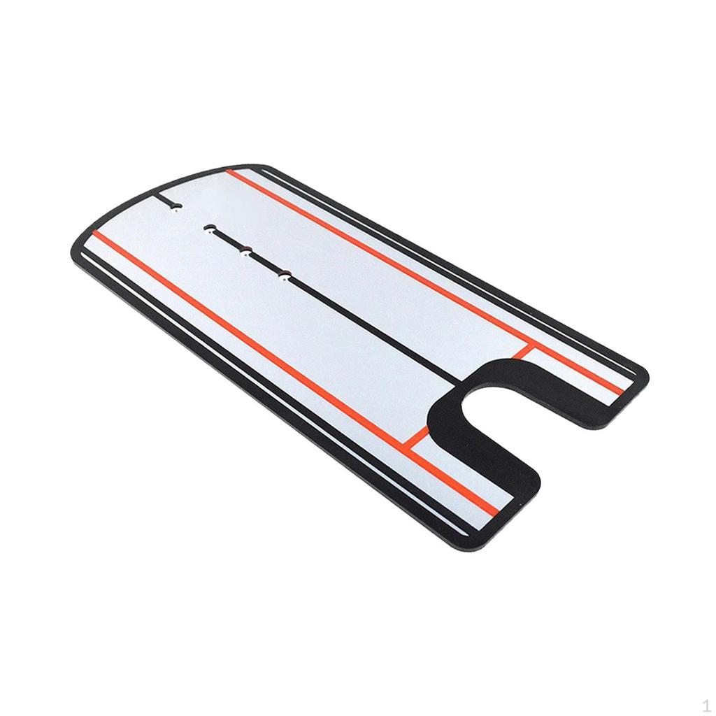 Golf Putting Mirror Training Aid Exercise Portable Starting Line Tool Learning Device Improve Your